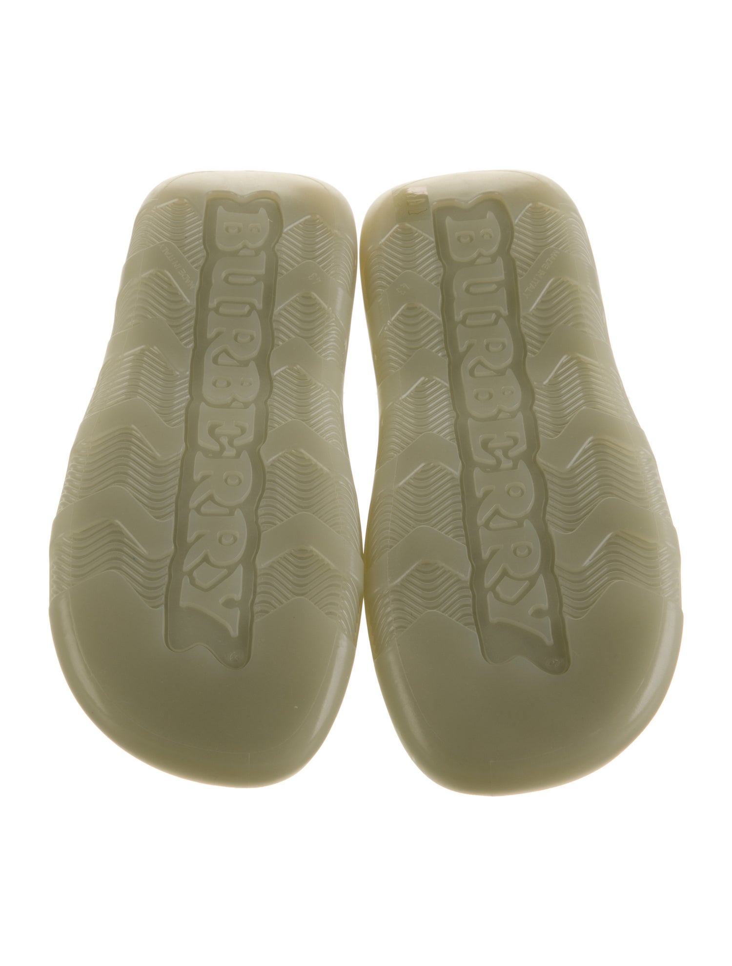 Burberry Rubber Slides